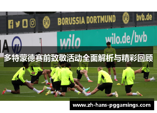 多特蒙德赛前致敬活动全面解析与精彩回顾